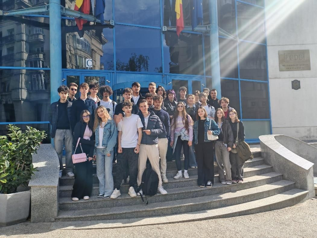 Grup de tineri la IBR